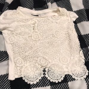 White Forever 21 Girls shirt